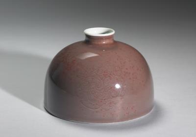 图片[3]-Flat bulbous vase with red glaze, Qing dynasty, Kangxi reign (1662-1722)-China Archive